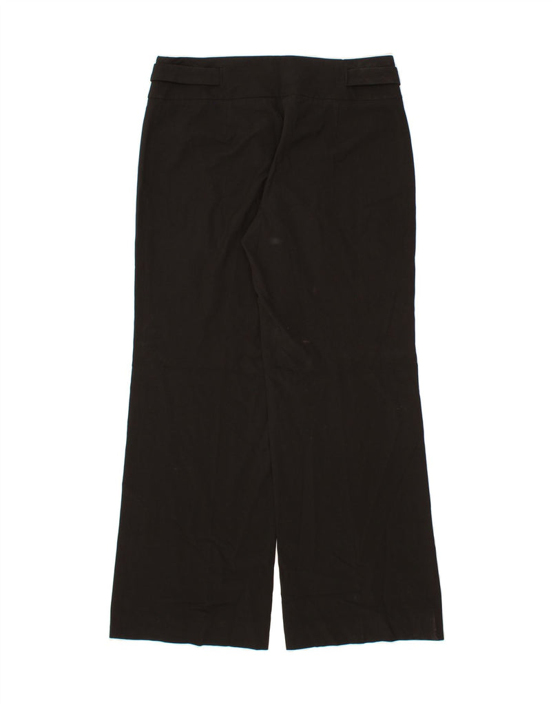 MICHAEL KORS Womens Berkeley Fit Casual Trousers US 10 Large W32 L32 Black Vintage Michael Kors and Second-Hand Michael Kors from Messina Hembry 