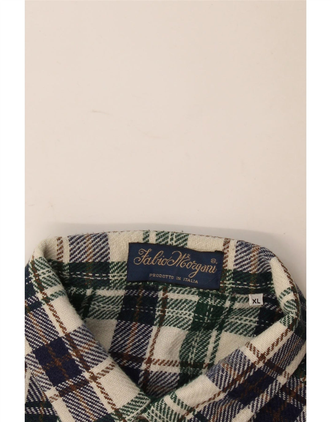 Vintage Mens Flannel Shirt XL Multicoloured Check