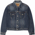 Highland Mens Denim Jacket UK 40 Large Blue