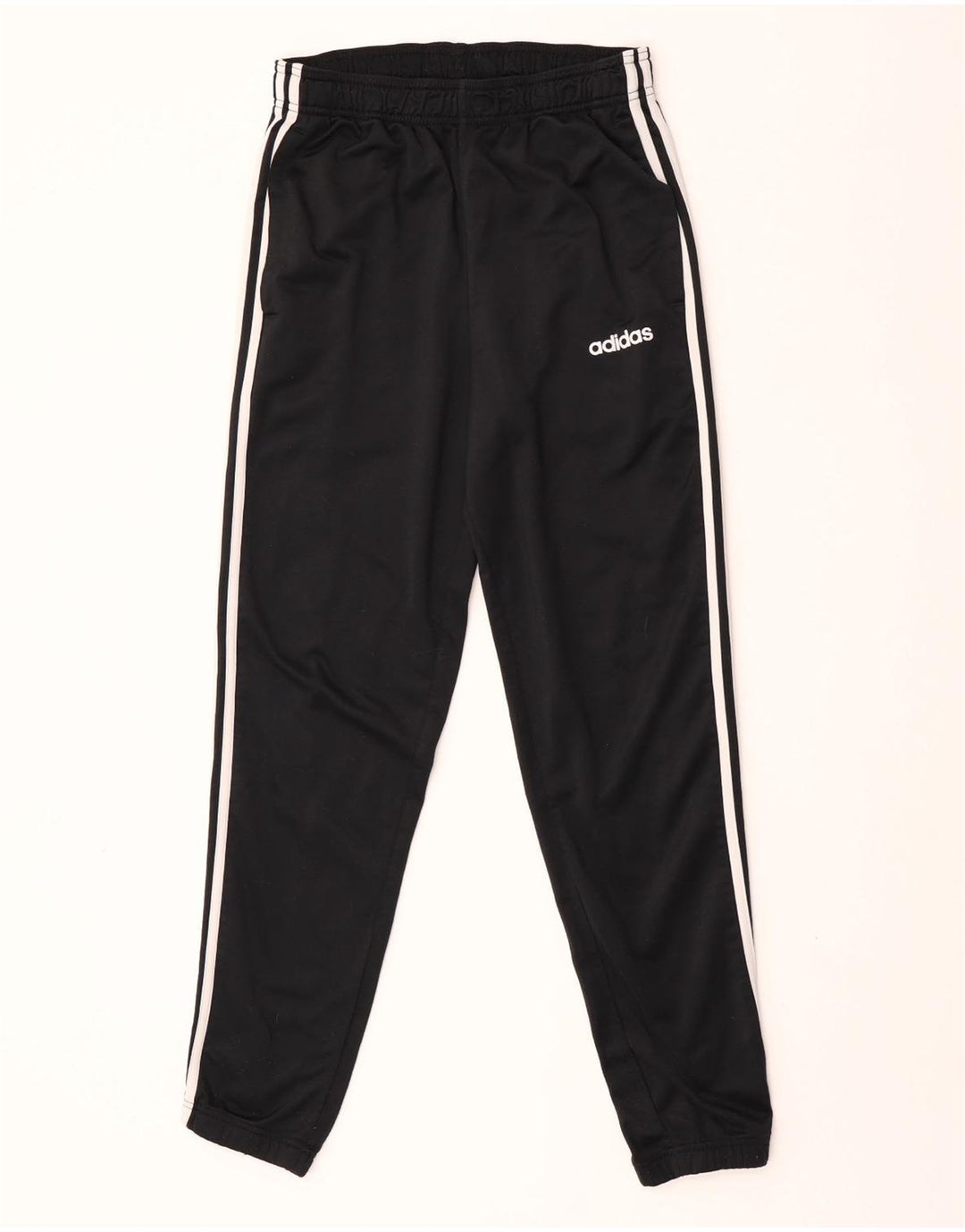 Adidas Mens Tracksuit Trousers Medium  Black Polyester