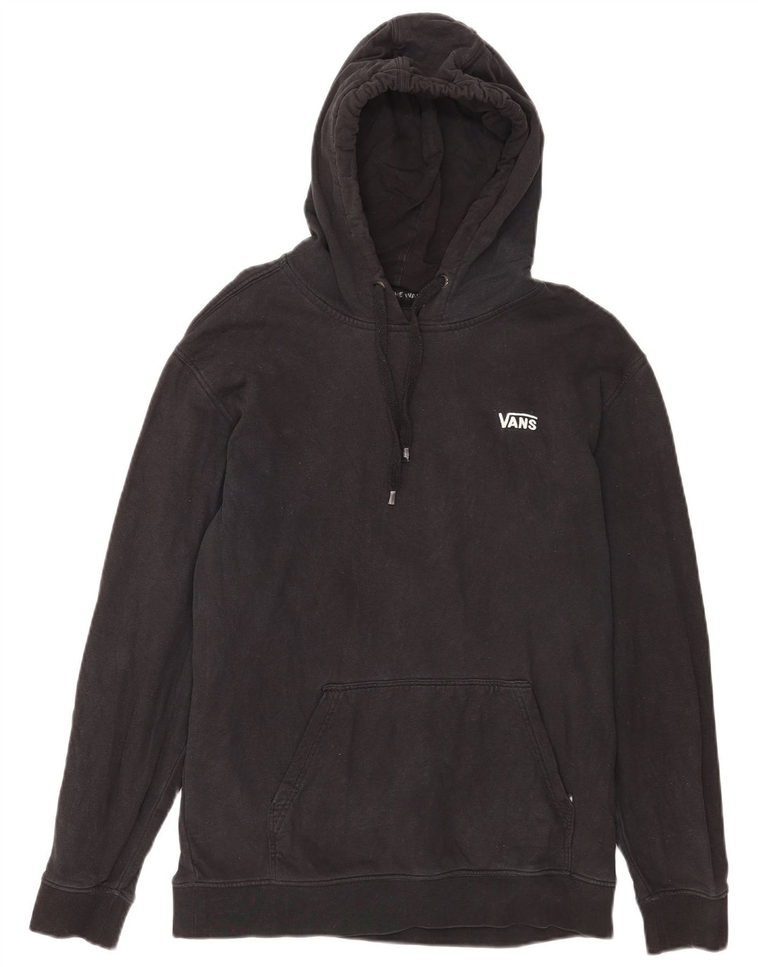 Vans Mens Hoodie Jumper Medium Black Cotton