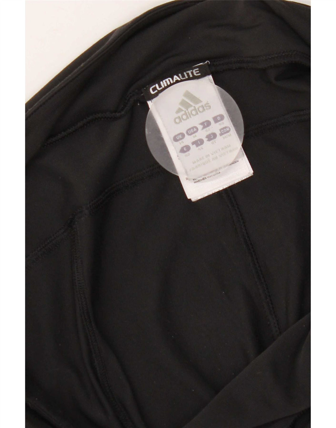 Adidas Womens Climalite Tracksuit Trousers Joggers UK 14 Medium Black