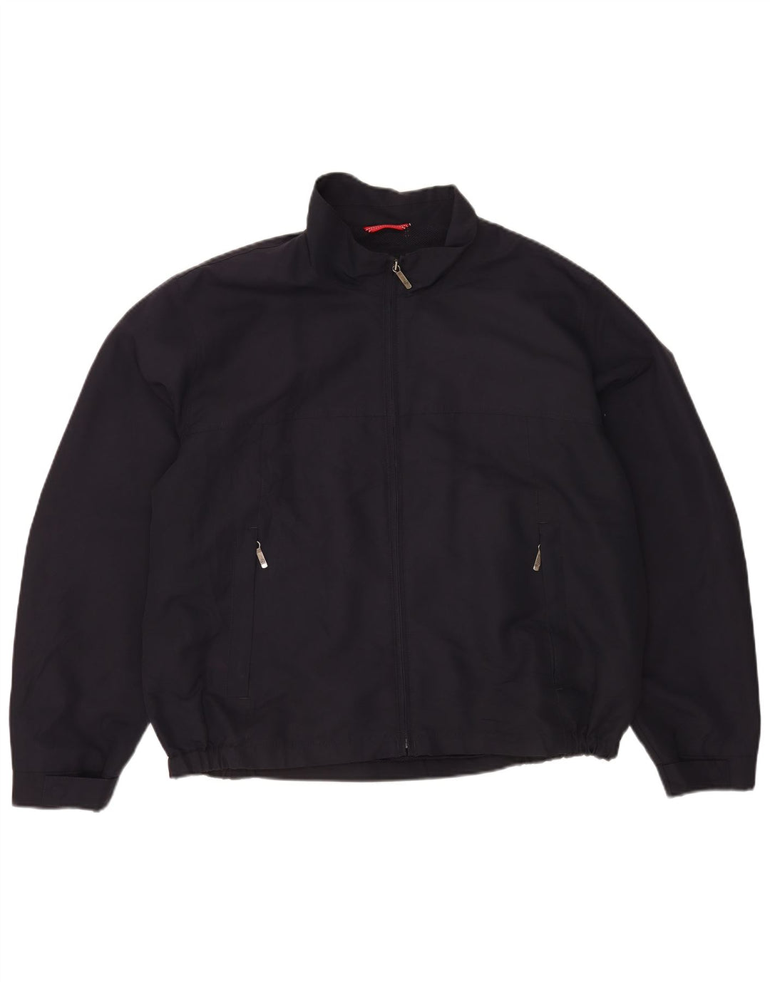 Ivy Oxford Mens Rain Jacket IT 56 3XL Navy Blue Polyester