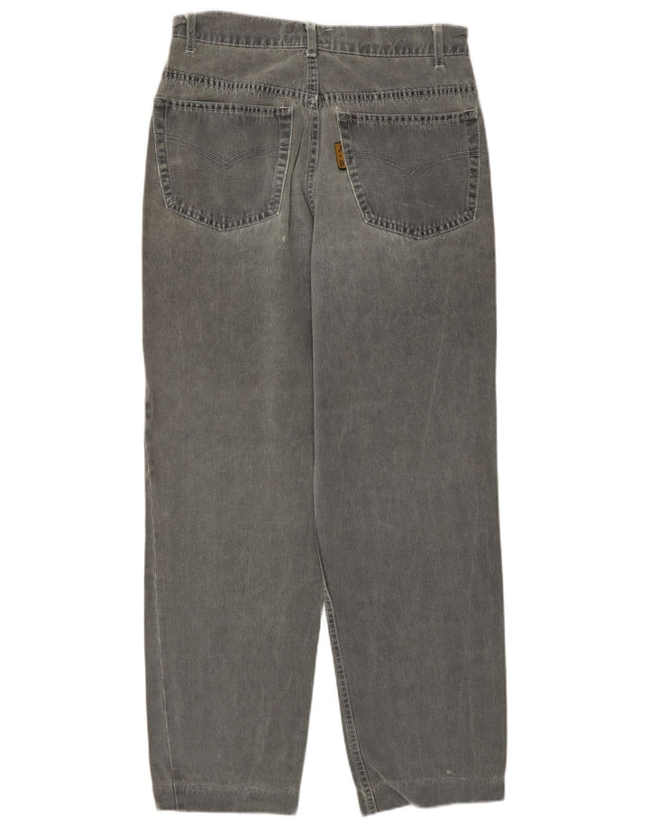 James Dillon Mens Tapered Jeans IT 46 Small W30 L30 Grey Cotton