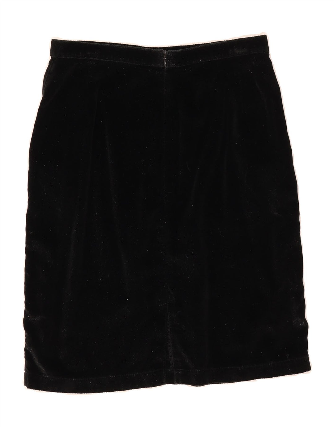JOOP Womens Velvet Straight Skirt Medium W28  Black Cotton Vintage Joop and Second-Hand Joop from Messina Hembry 