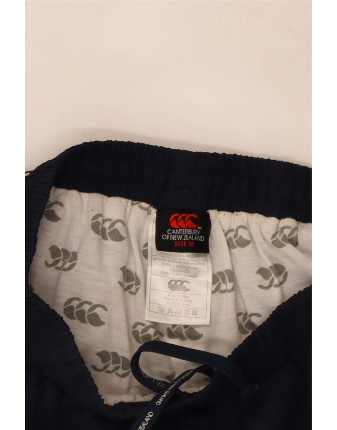Canterbury Mens IRFU Tracksuit Trousers Medium Navy Blue Polyester