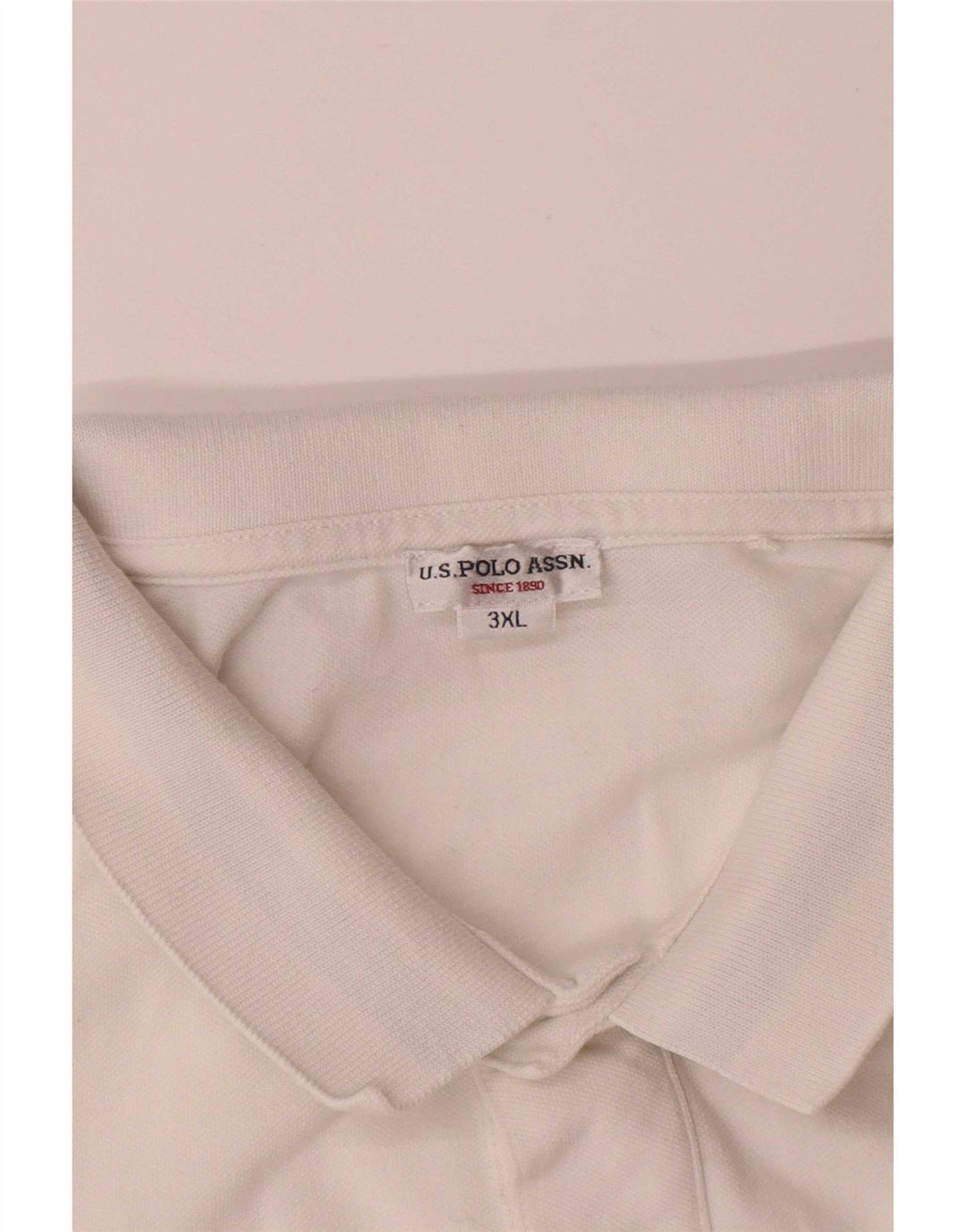 U.S. Polo Assn. Mens Shirt 3XL White Cotton