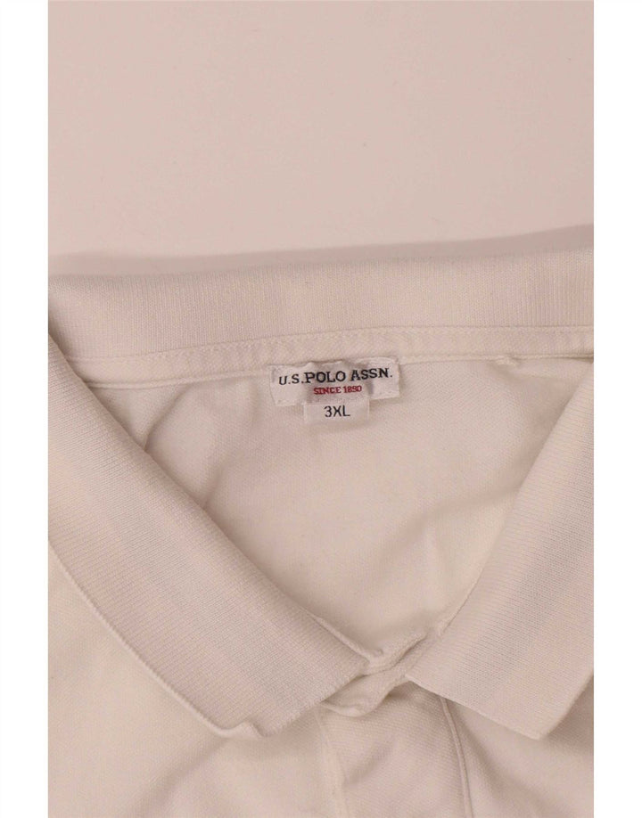 U.S. Polo Assn. Mens Shirt 3XL White Cotton