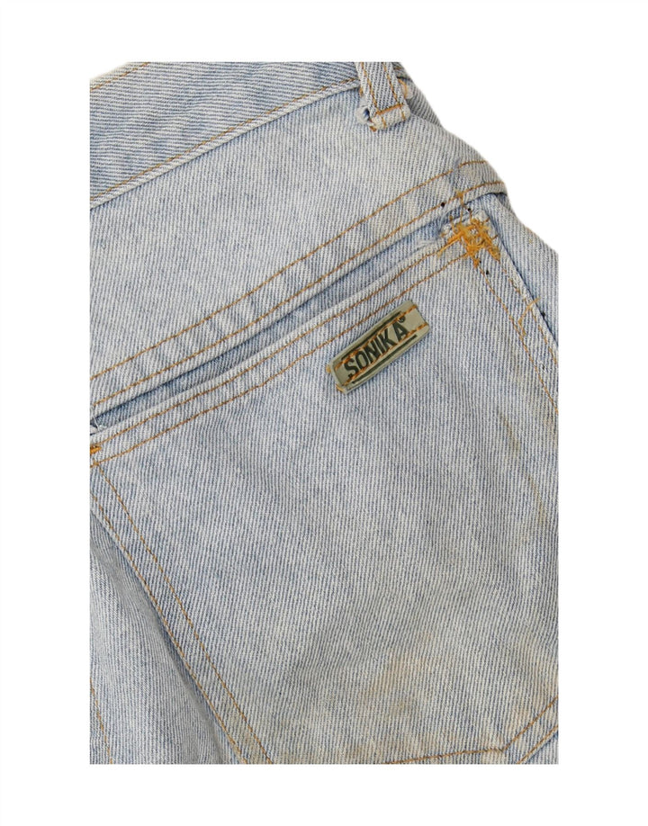 VINTAGE Womens Denim Shorts W28 Medium Blue Vintage Vintage and Second-Hand Vintage from Messina Hembry 