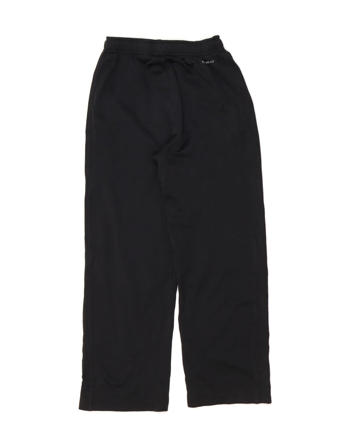 NIKE Boys Tracksuit Trousers 13-14 Years XL Black Polyester Vintage Nike and Second-Hand Nike from Messina Hembry 