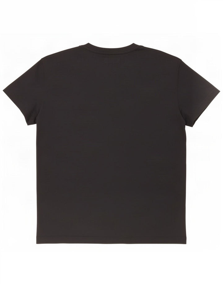 Energie Womens T-Shirt Top UK 14 Large Black Polyester