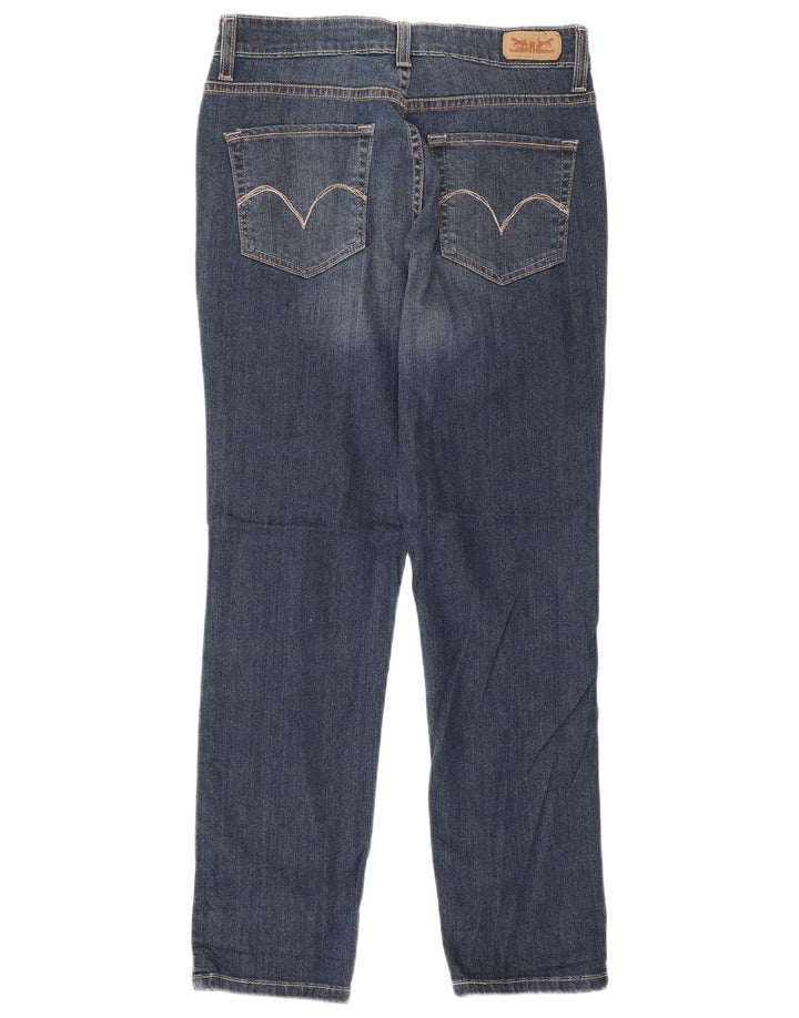 Levi's Womens Mid Rise Skinny Jeans US 8 Medium W29 L30 Blue Cotton