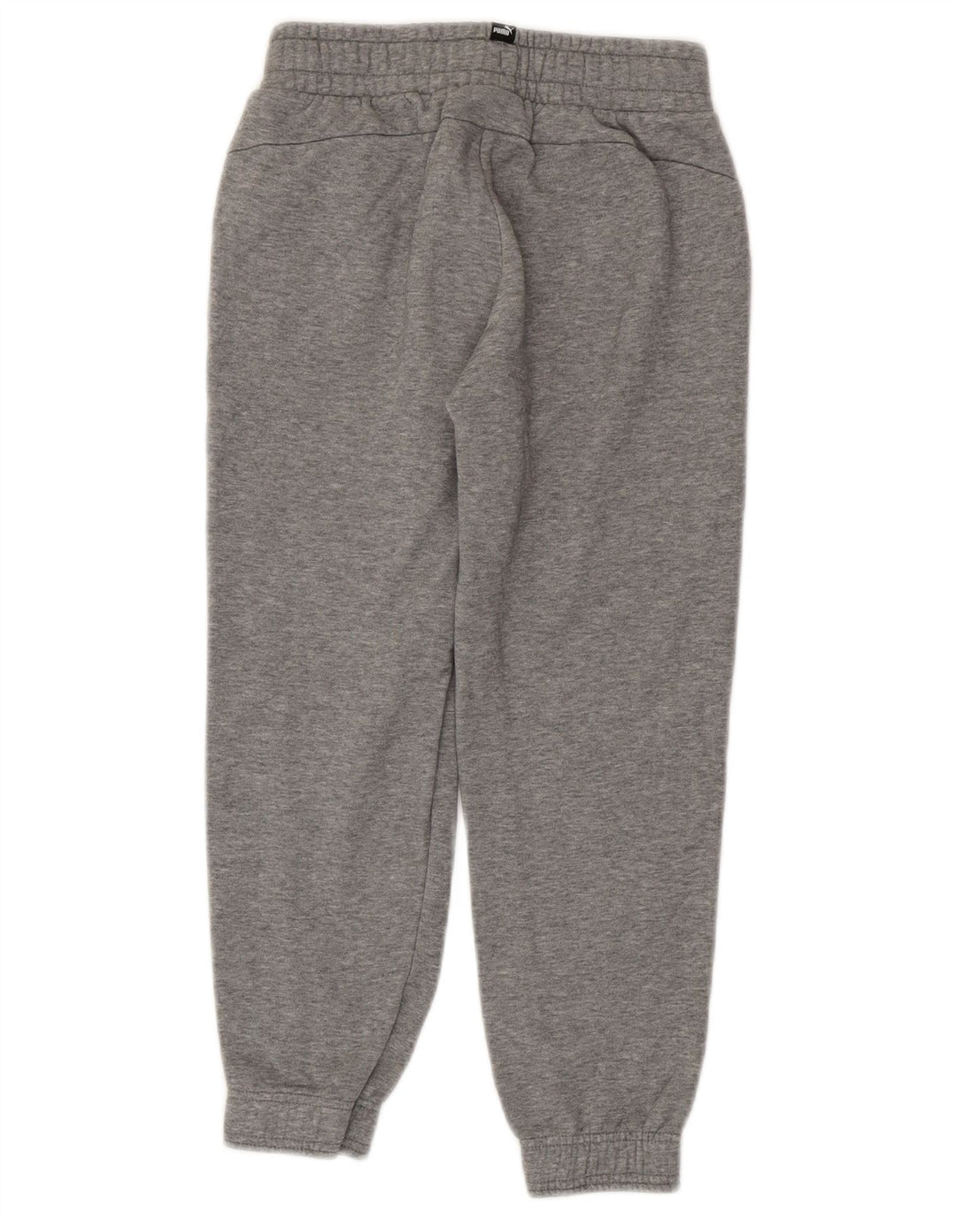 PUMA Boys Tracksuit Trousers Joggers 9-10 Years  Grey Cotton