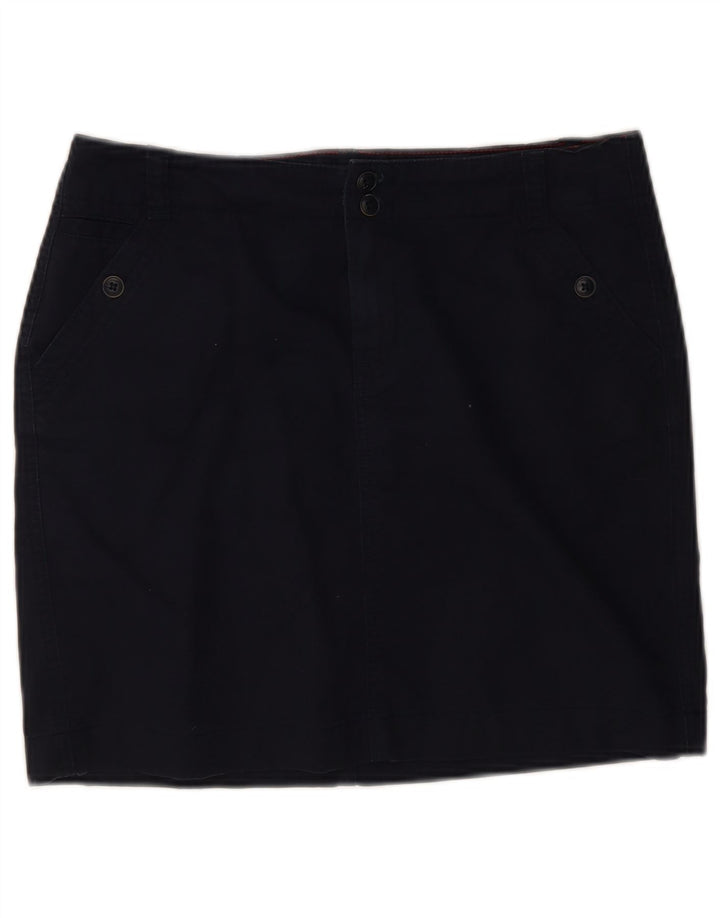 Tommy Hilfiger Womens Mini Skirt US 6 Medium W30  Navy Blue Cotton