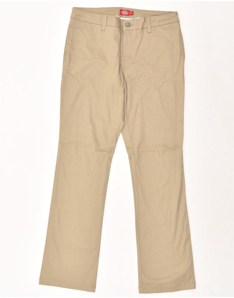 DICKIES Womens Straight Chino Trousers US 11 Large W32 L32 Beige Cotton | Vintage Dickies | Thrift | Second-Hand Dickies | Used Clothing | Messina Hembry 