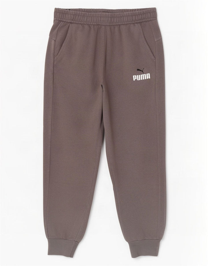 Puma Mens Tracksuit Trousers Joggers Medium Grey Cotton