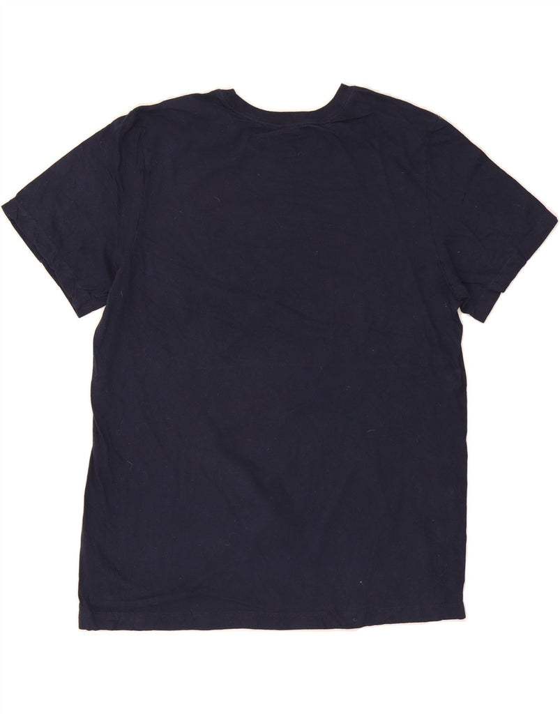 NIKE Mens Graphic T-Shirt Top Large Navy Blue Cotton Vintage Nike and Second-Hand Nike from Messina Hembry 