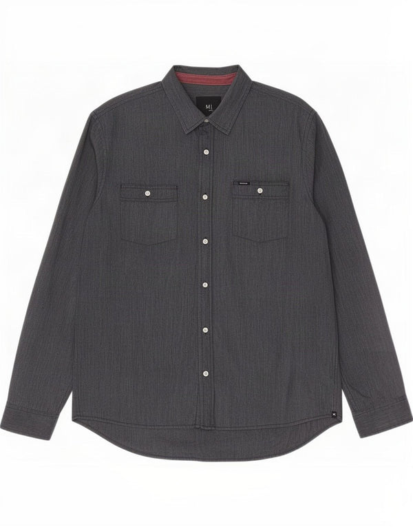 Hurley Mens Shirt XL Grey Cotton