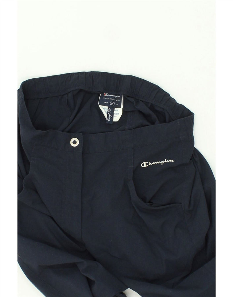 CHAMPION Womens Capri Trousers Medium W30 L18  Navy Blue Polyamide Vintage Champion and Second-Hand Champion from Messina Hembry 