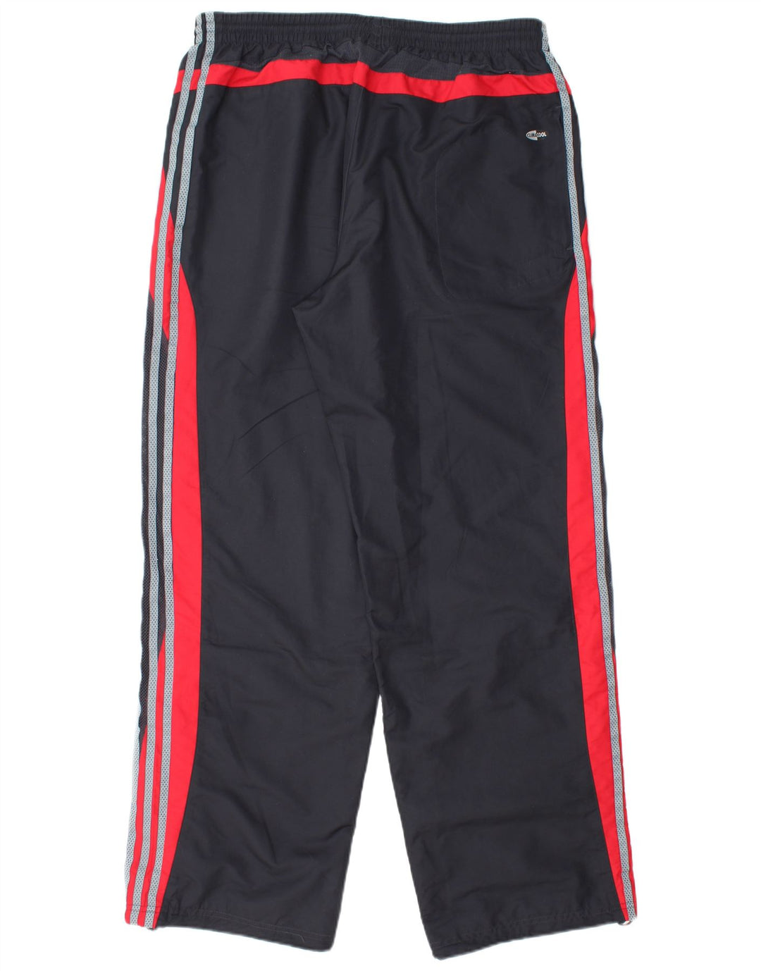 Adidas Mens Climacool Tracksuit Trousers Large  Black Colourblock Polyester