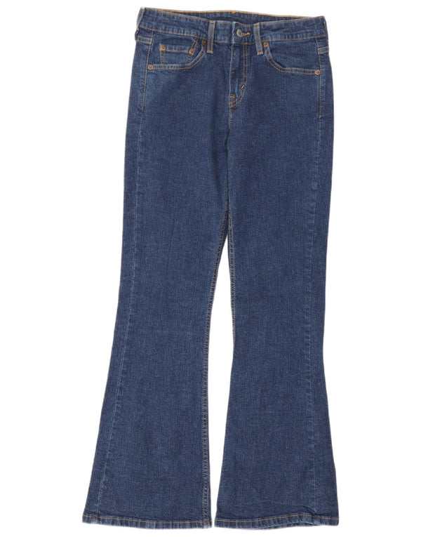 Levi's Womens 519 Low Flared Jeans US 3 XS W26 L29 Blue Cotton