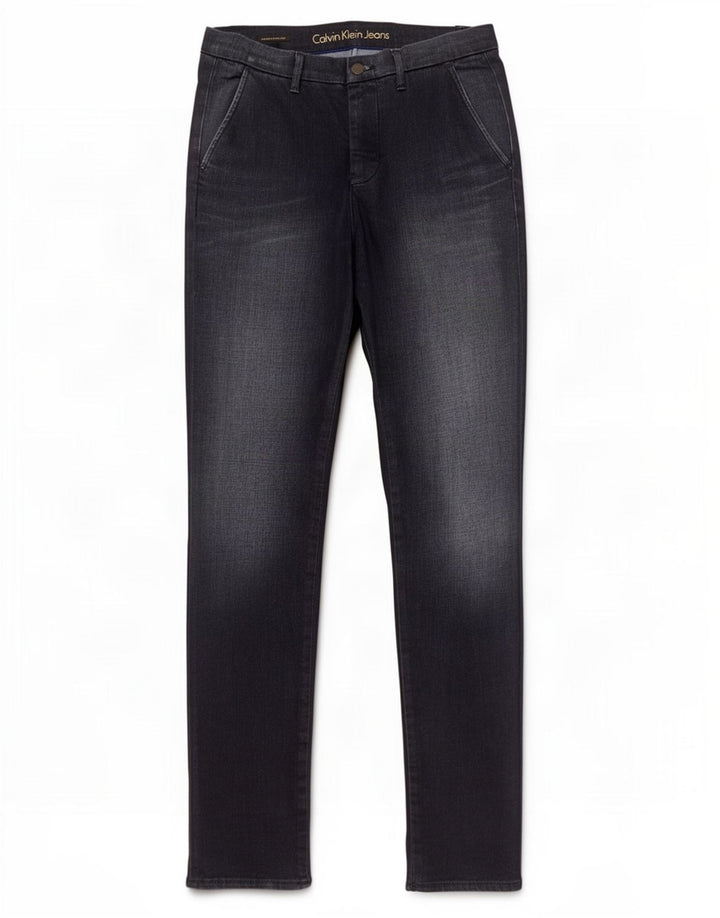 Calvin Klein Mens Slim Jeans W31 L32 Navy Blue