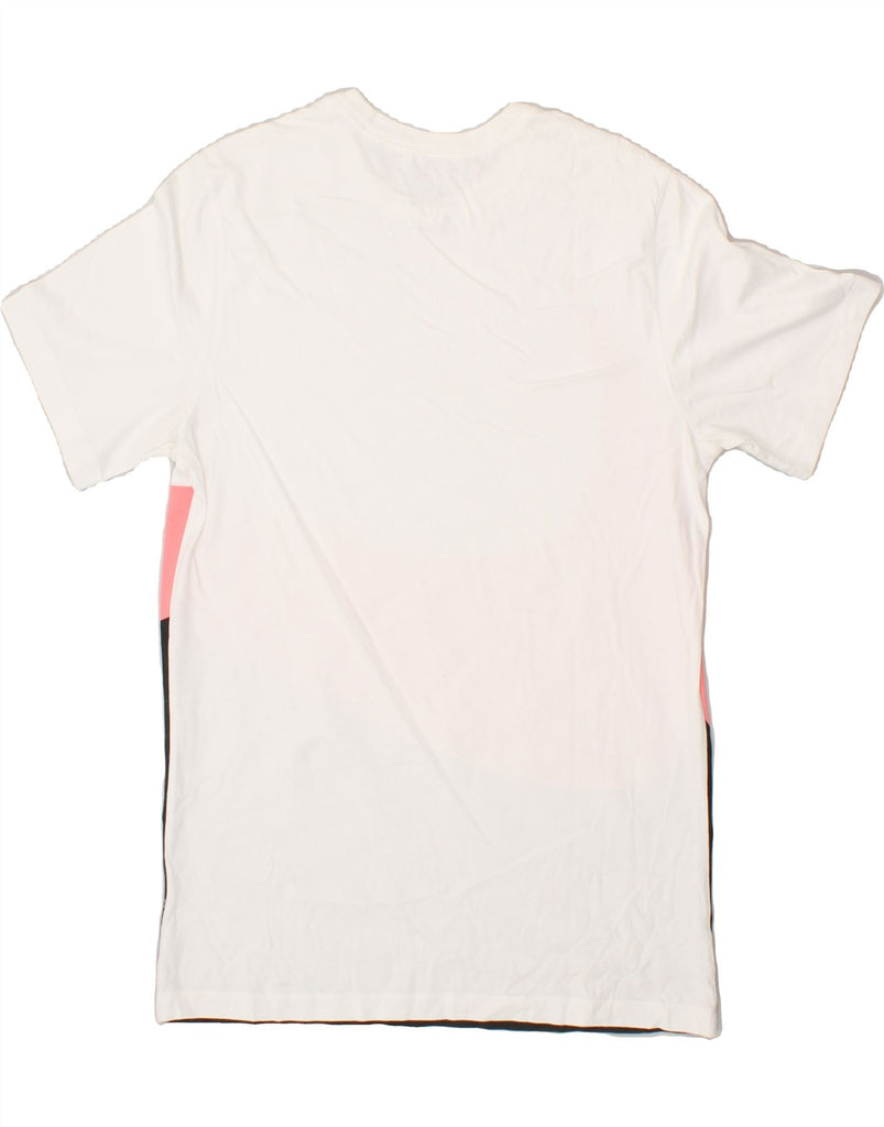 NIKE Mens The Nike Tee T-Shirt Top Medium White Colourblock | Vintage Nike | Thrift | Second-Hand Nike | Used Clothing | Messina Hembry 