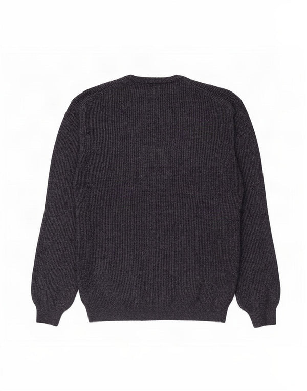 Marks & Spencer Mens Crew Neck Jumper Sweater 2XL Navy Blue Polyamide
