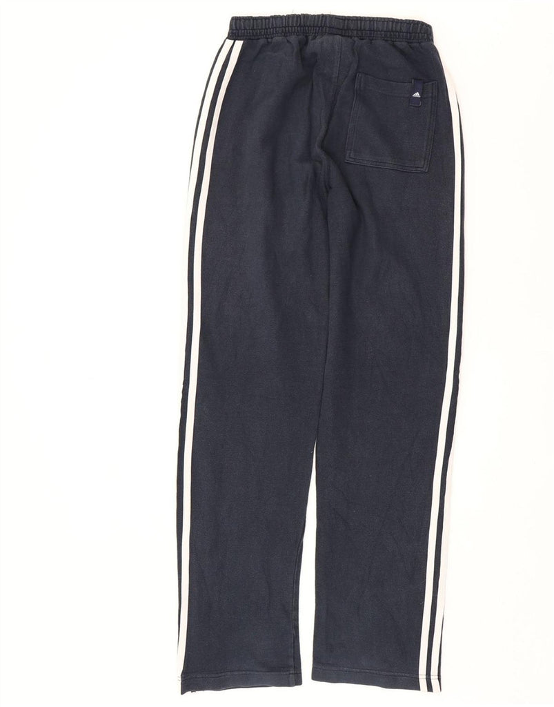 ADIDAS Mens Tracksuit Trousers UK 32/34 XS Navy Blue Cotton Vintage Adidas and Second-Hand Adidas from Messina Hembry 
