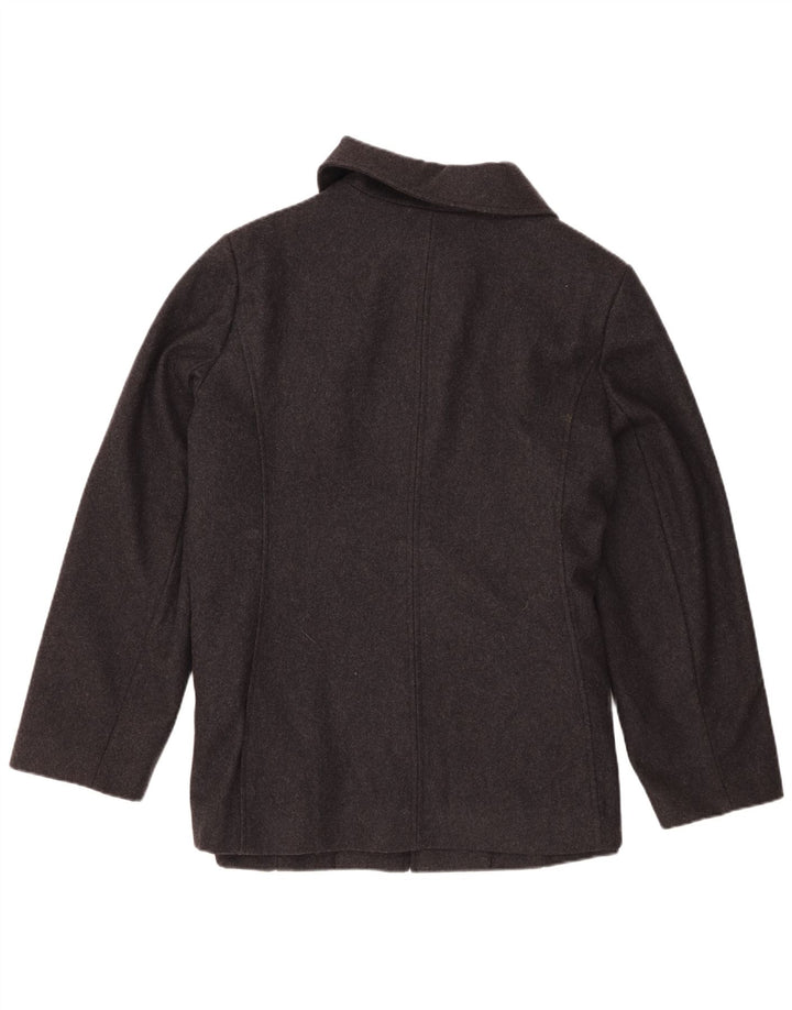 Nautica Womens Bomber Jacket UK 20 2XL Grey Wool