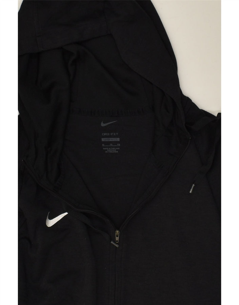 NIKE Mens Dri Fit Loose Fit Hoodie Jumper XL Black Polyester | Vintage Nike | Thrift | Second-Hand Nike | Used Clothing | Messina Hembry 