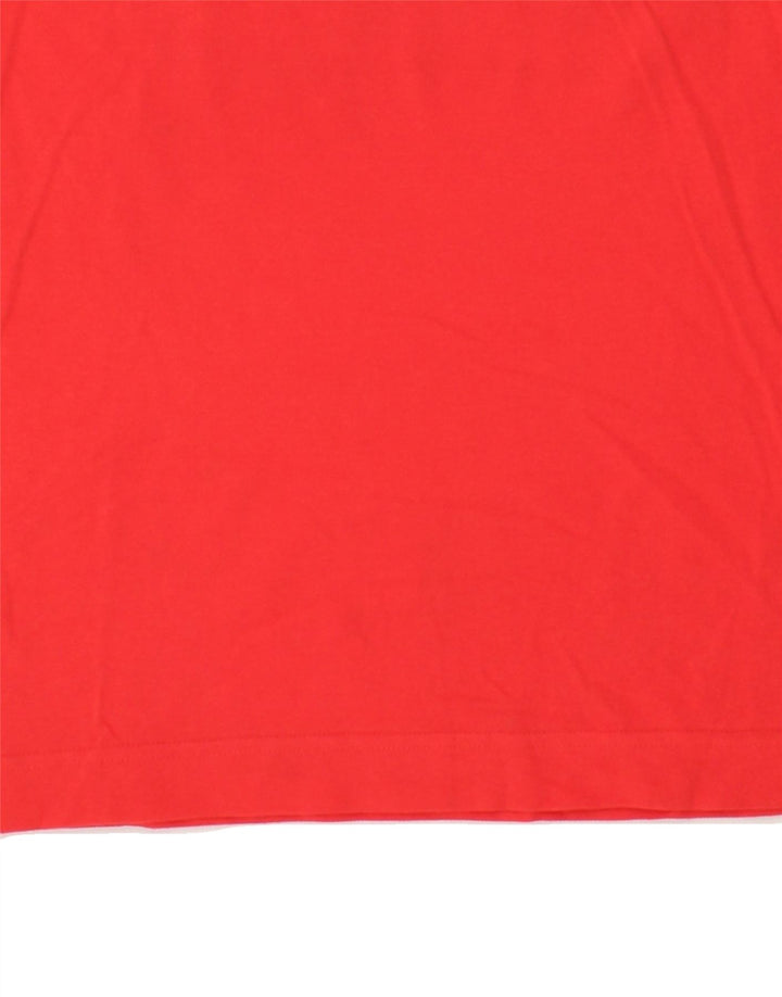 KAPPA Mens Polo Shirt Medium Red Cotton | Vintage Kappa | Thrift | Second-Hand Kappa | Used Clothing | Messina Hembry 