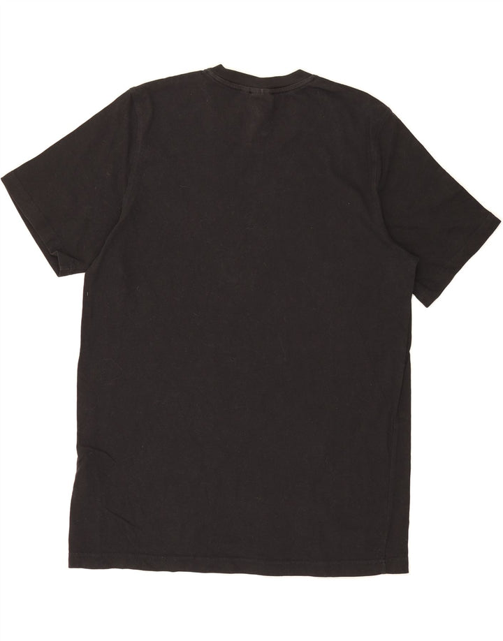 ADIDAS Mens Graphic T-Shirt Top Large Black Cotton Vintage Adidas and Second-Hand Adidas from Messina Hembry 