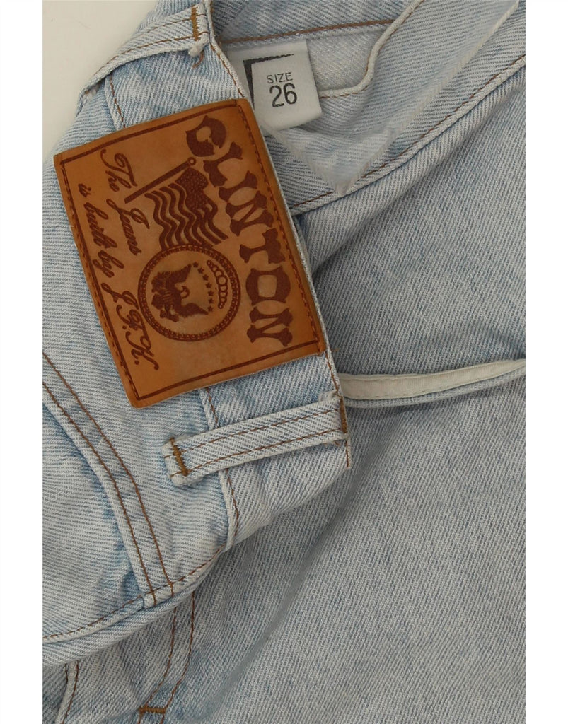 VINTAGE Womens Slim Jeans W26 L31 Blue Cotton Vintage Vintage and Second-Hand Vintage from Messina Hembry 