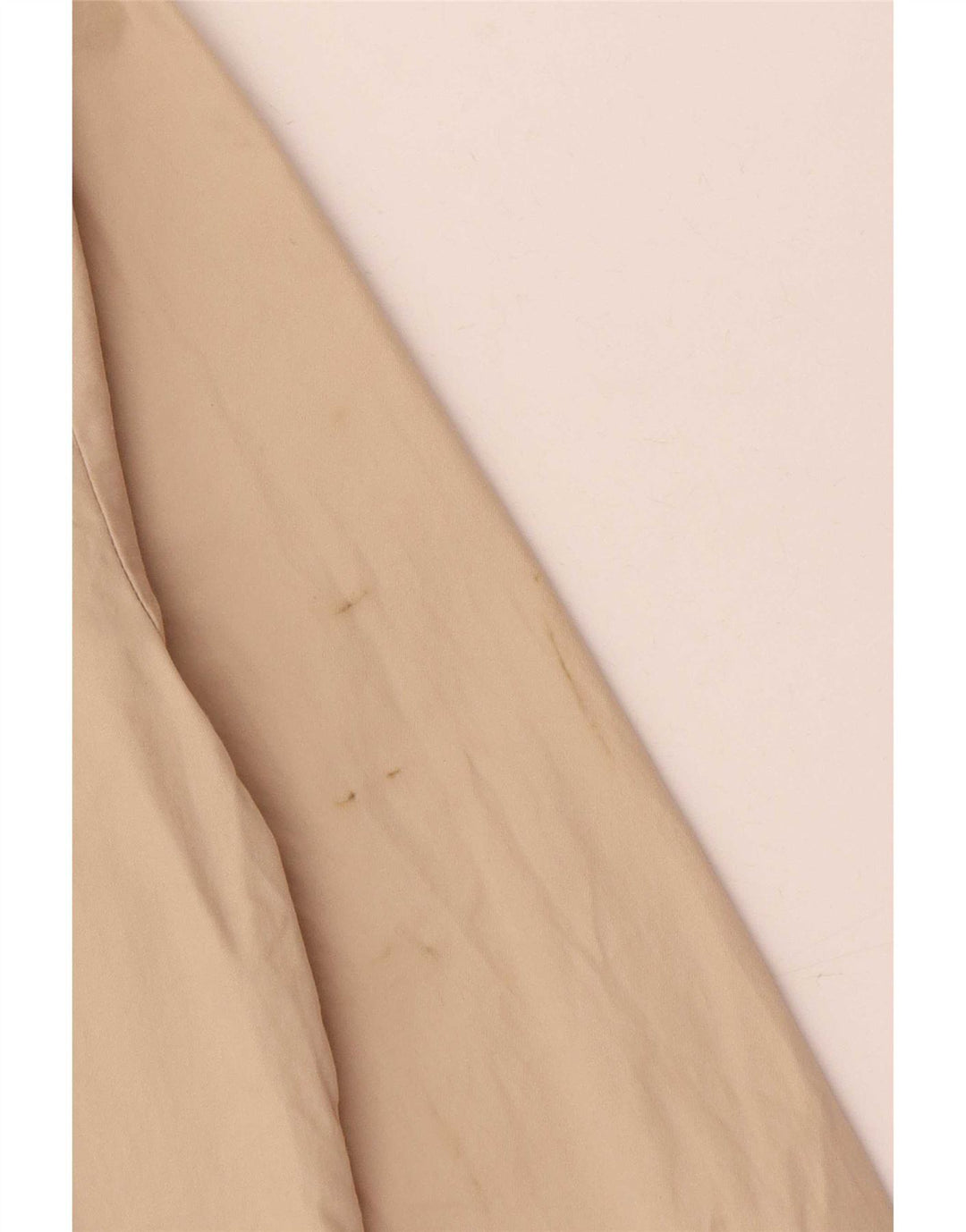 Zara Womens Shirt UK 14 Medium Beige Cotton