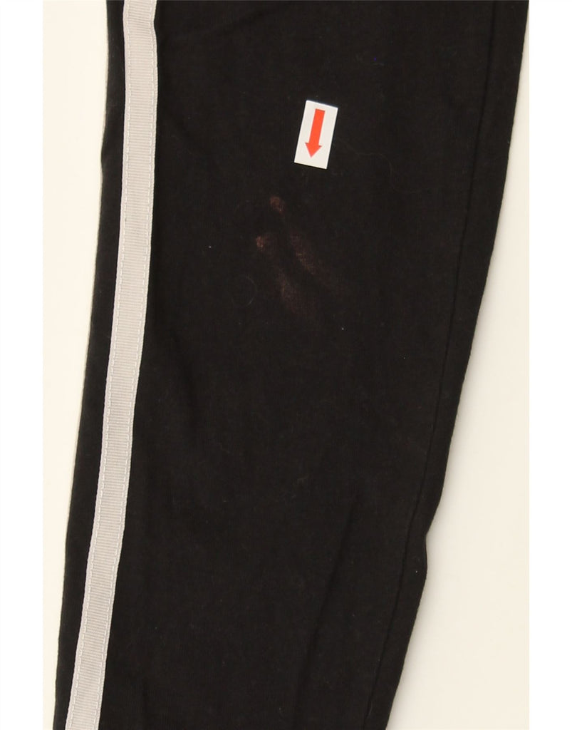 ADIDAS Womens Leggings UK 8 Small Black Cotton Vintage Adidas and Second-Hand Adidas from Messina Hembry 