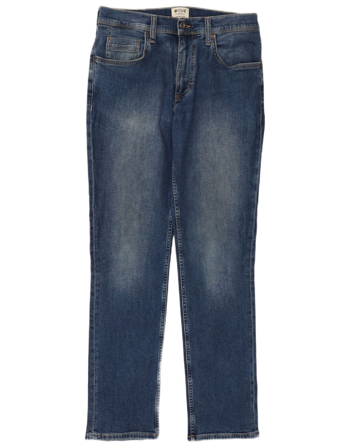 Mustang Mens Slim Jeans W32 L32 Blue