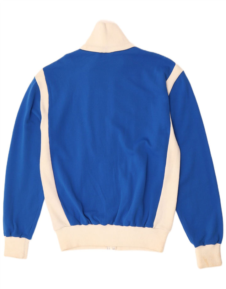 grasshoppers Mens Cardigan Sweater IT 54 XL Blue Colourblock Polyamide