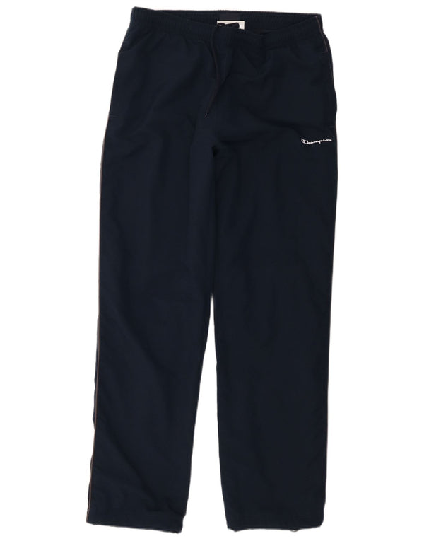 Champion Mens Tracksuit Trousers Large  Navy Blue Polyester