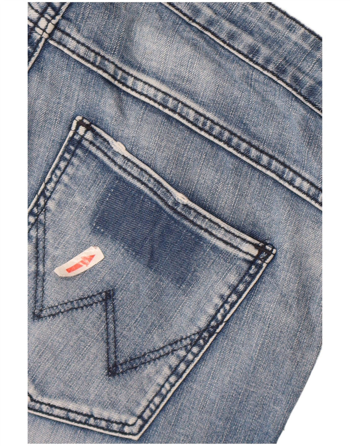 Wrangler Womens Skinny Jeans W30 L32 Blue Cotton
