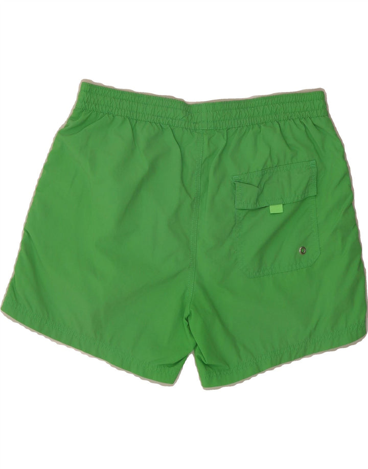CHAMPION Mens Swimming Shorts Medium Green Vintage Champion and Second-Hand Champion from Messina Hembry 