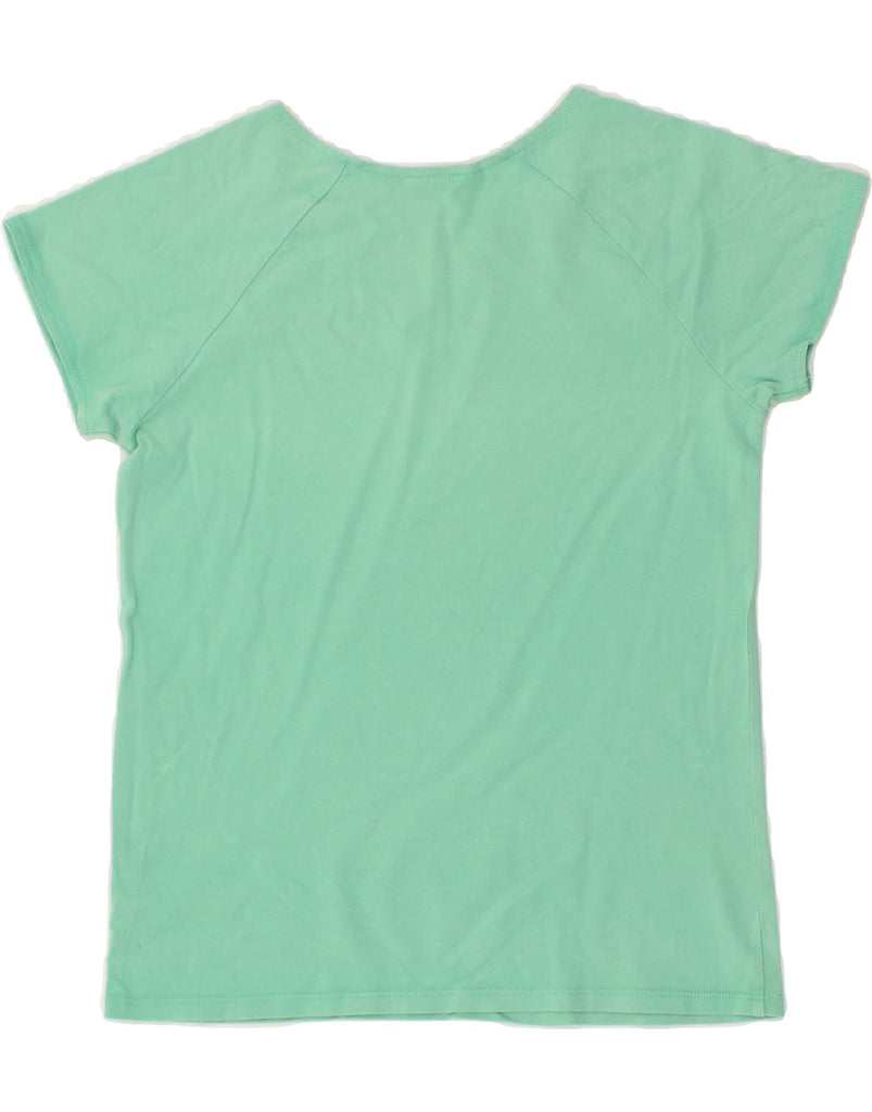 GAP Girls Graphic T-Shirt Top 11-12 Years XL Green Cotton | Vintage Gap | Thrift | Second-Hand Gap | Used Clothing | Messina Hembry 