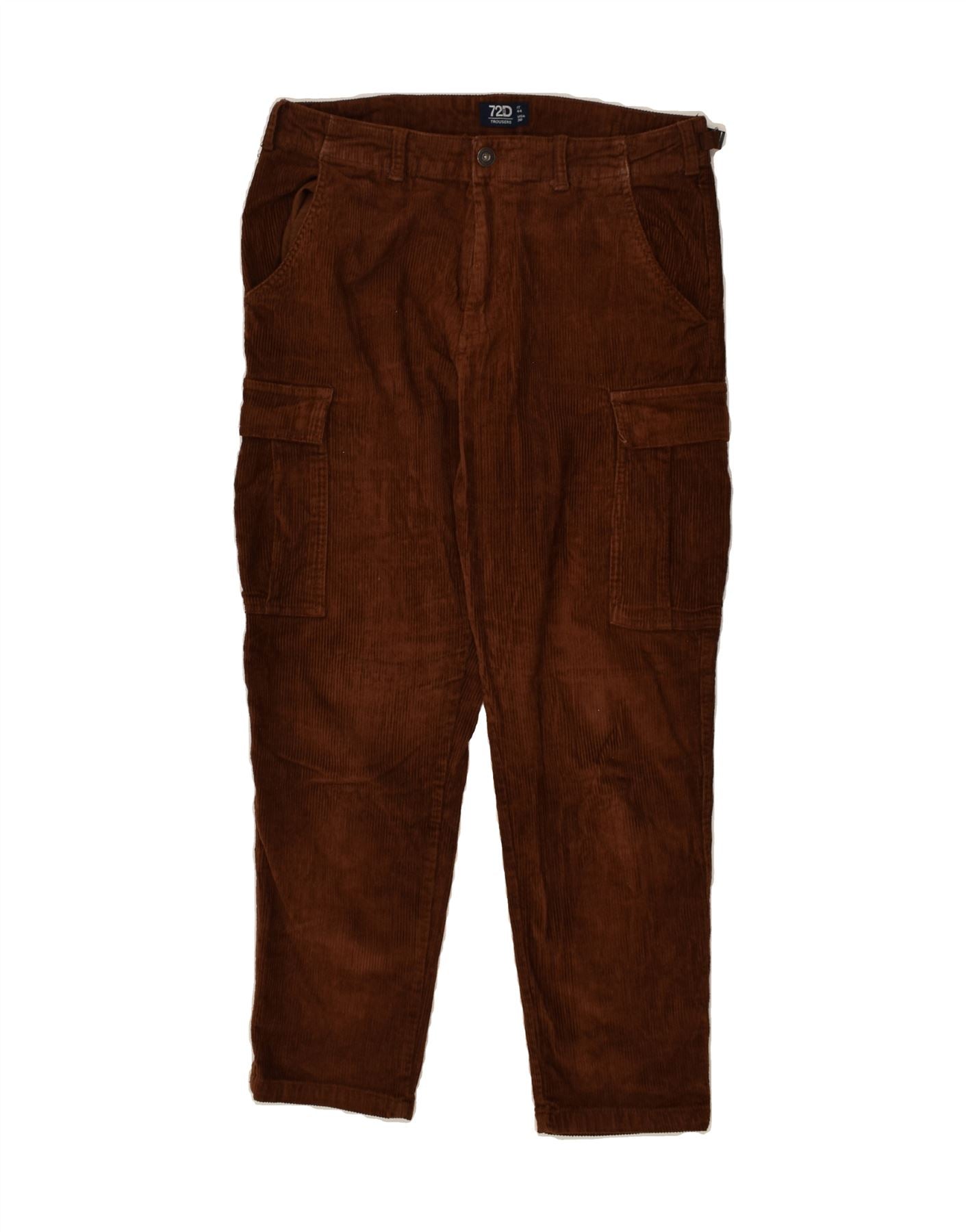 Pantaloni cargo slim in velluto a coste VINTAGE da donna IT 44