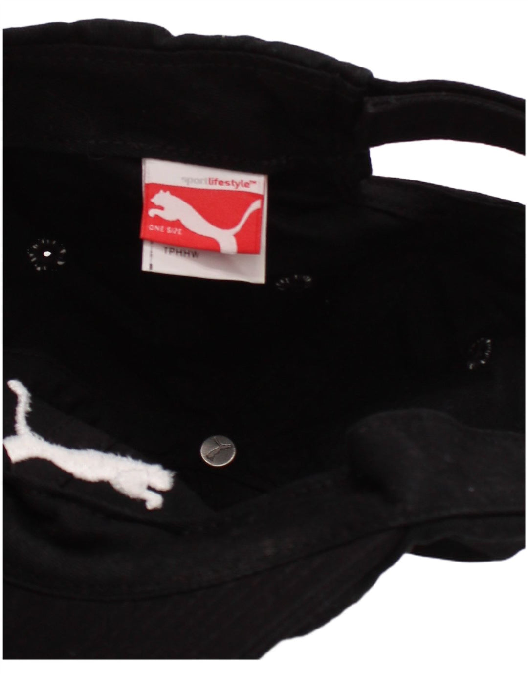 PUMA Mens Graphic Baseball Cap One Size Black Sports