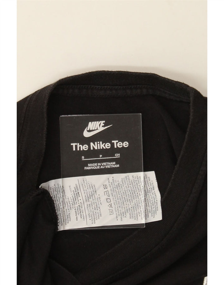NIKE Mens T-Shirt Top Small Black Cotton Vintage Nike and Second-Hand Nike from Messina Hembry 