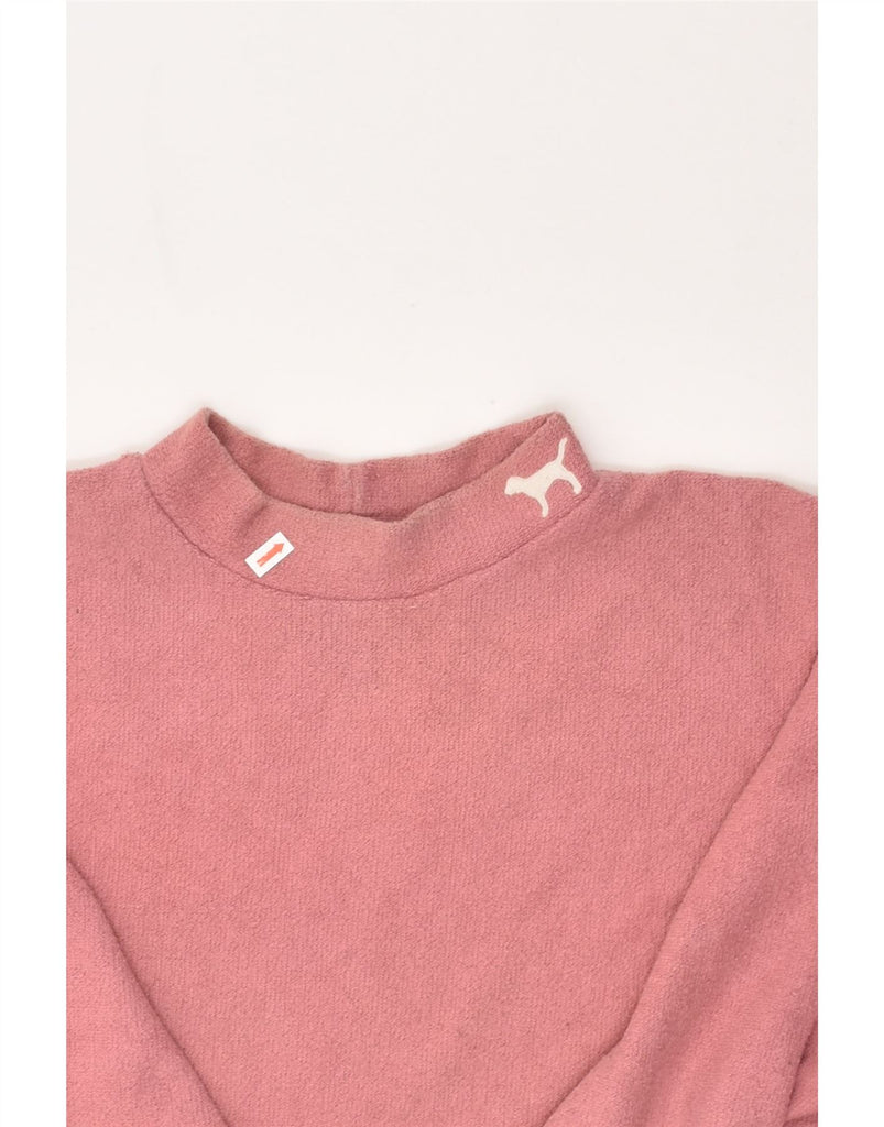 VICTORIAS SECRET Womens Oversized Sweatshirt Jumper UK 10 Small Pink | Vintage Victorias Secret | Thrift | Second-Hand Victorias Secret | Used Clothing | Messina Hembry 