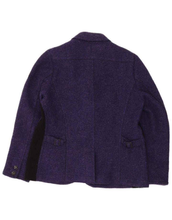 FRIEDA & FREDDIES Womens Blazer Jacket EU 40 Medium Purple Colourblock