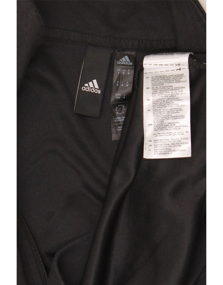 Adidas Mens Aeroready Graphic Tracksuit Top Jacket Medium Black Polyester