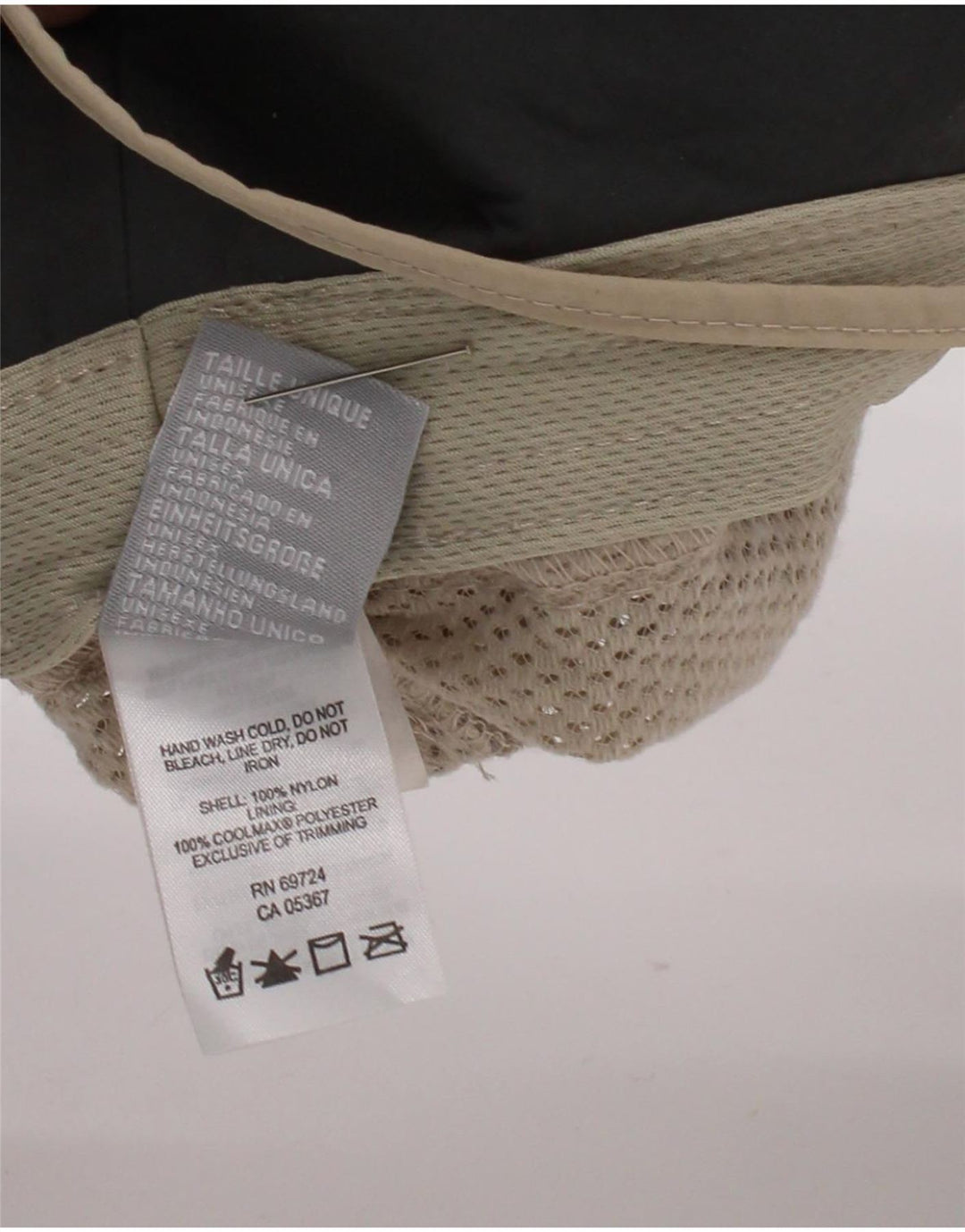 Columbia Mens Regular Fit Bucket Hat One Size Beige Nylon