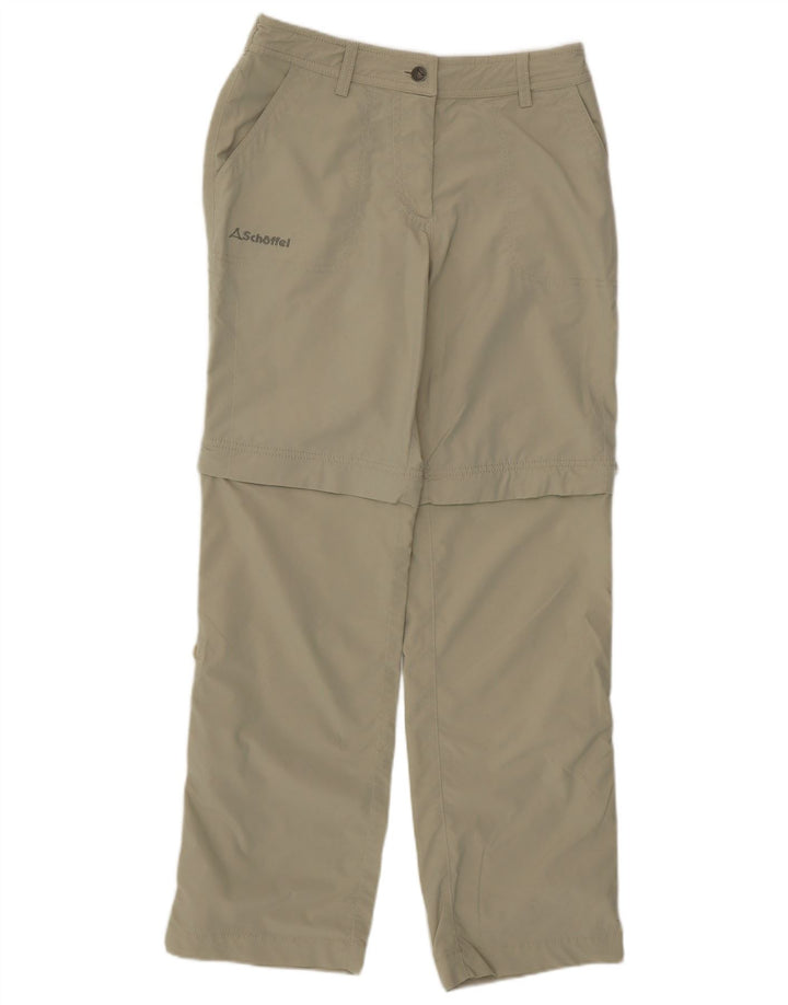 Schoffel Womens Hiking Trousers UK 12 Medium W28 L30 Green Polyamide